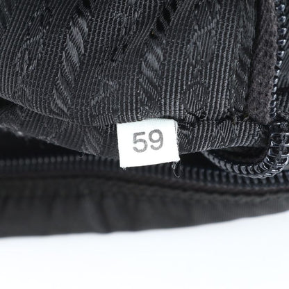 Prada Tessuto Nylon Triangle Logo Leather Shoulder Bag Crossbody Messenger