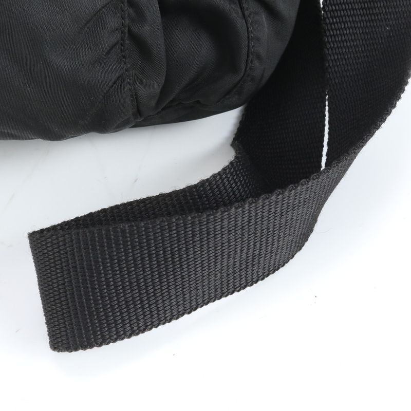 Prada Tessuto Nylon Leather Shoulder Bag Crossbody Messenger Business Commuter