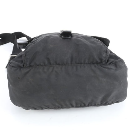 Prada Tessuto Nylon Leather Shoulder Bag Crossbody Messenger Business Commuter