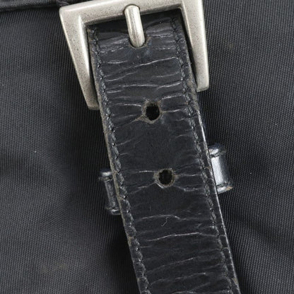 Prada Tessuto Nylon Leather Shoulder Bag Crossbody Messenger Business Commuter