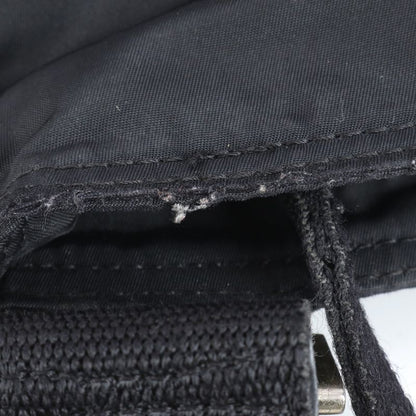 Prada Tessuto Nylon Triangle Logo Leather Shoulder Bag Crossbody Messenger