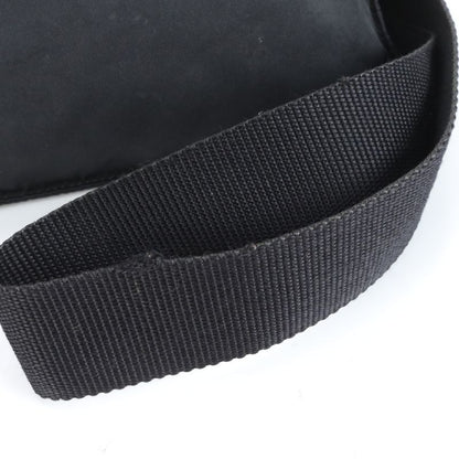 Prada Tessuto Nylon Triangle Logo Leather Shoulder Bag Crossbody Messenger