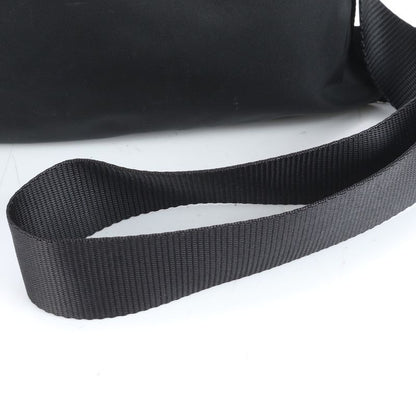 Prada Tessuto Nylon Triangle Logo Leather Shoulder Bag Crossbody Messenger