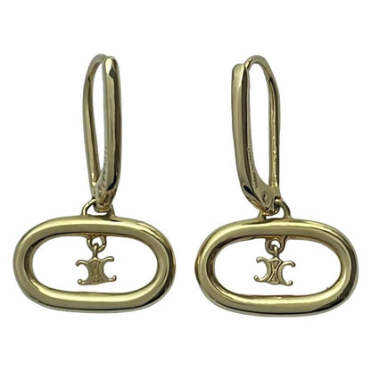Celine Earrings Beautiful Triomphe Mobile Earrings Gold