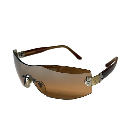 Bvlgari Sunglasses - 608 118 Brown X Gold X Silver One Lens / Palentesi