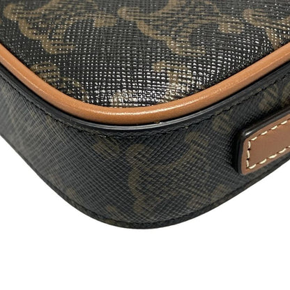 Celine Beautiful Cuir Triomphe Mini Camera Tan (black And Brown) And Multi