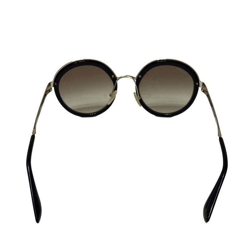 Prada Sunglasses - Spr50t Black And Gold