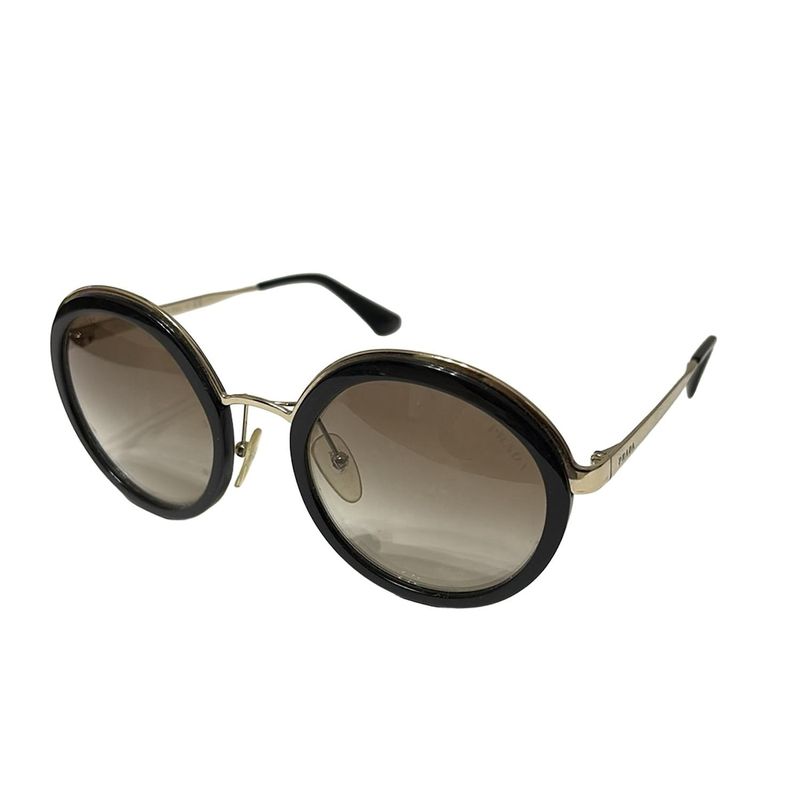 Prada Sunglasses - Spr50t Black And Gold