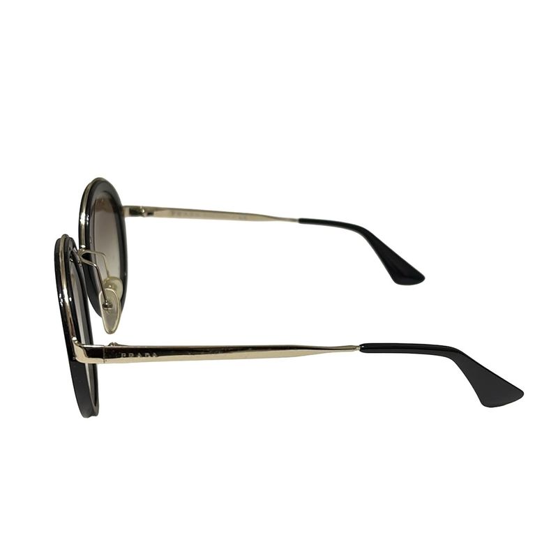 Prada Sunglasses - Spr50t Black And Gold