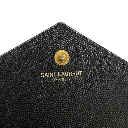 Saint Laurent Paris Wallet Monogram Saint Laurent 377828 Black Chain Shoulder