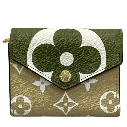 Louis Vuitton Giant Monogram 3 Fold Wallet Beautiful Portefeuille Zoë M67640