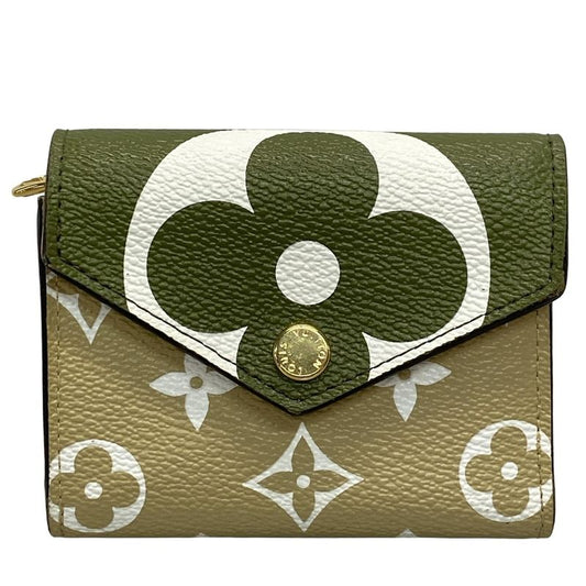 Louis Vuitton Giant Monogram 3 Fold Wallet Beautiful Portefeuille Zoë M67640