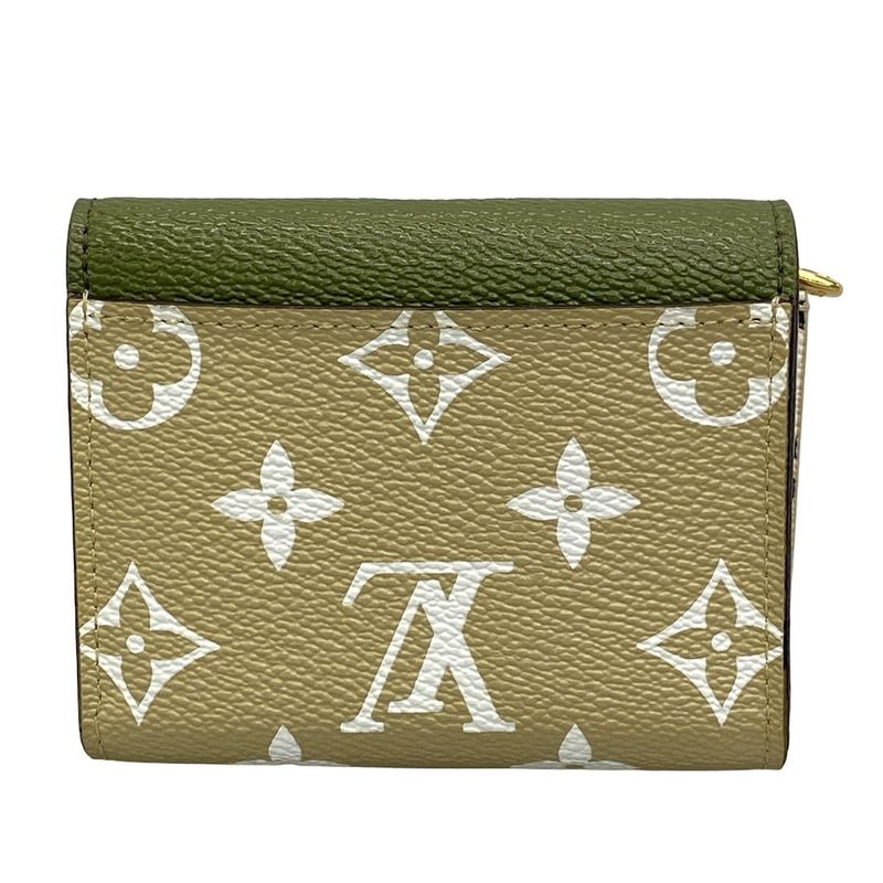 Louis Vuitton Giant Monogram 3 Fold Wallet Beautiful Portefeuille Zoë M67640