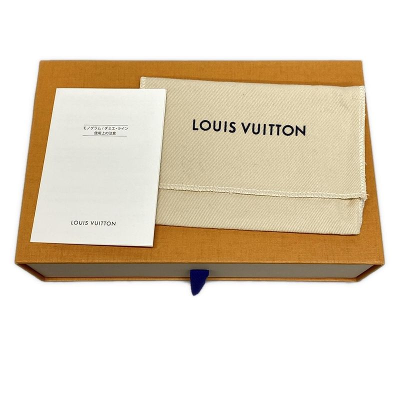 Louis Vuitton Giant Monogram 3 Fold Wallet Beautiful Portefeuille Zoë M67640