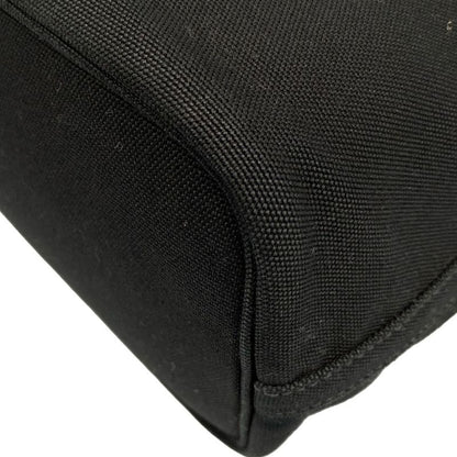 Prada Handbag Canapa 1be032 Black×brown×yellow 2way/drawstring