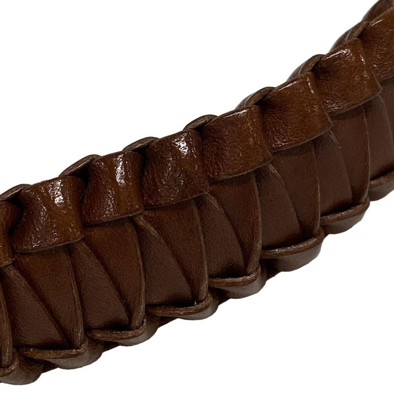 Prada Handbag Canapa 1be032 Black×brown×yellow 2way/drawstring