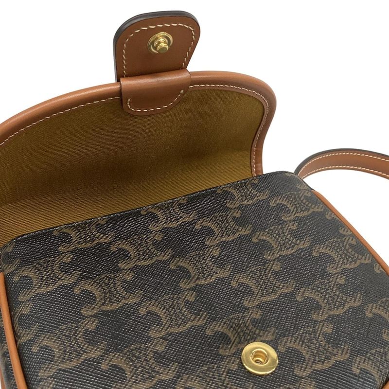 Celine Beautiful Mini Buzas Tan Shoulder Bag