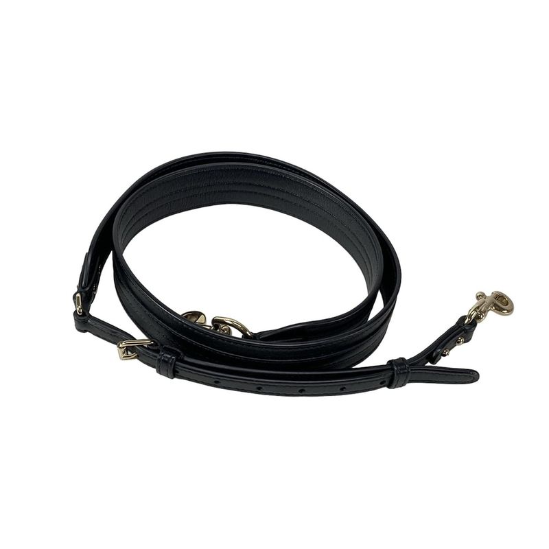 Dior/christian Dior Handbag Canage Lady 95.22 Black And Gold 2WAY Leather