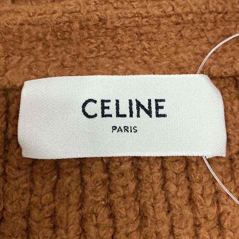 Celine Cardigan Size M Men's - 2a70o118o.27ru Brown And Ivory M/ed Cotton