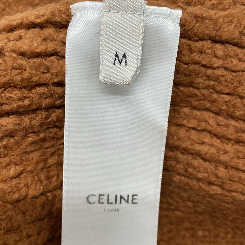 Celine Cardigan Size M Men's - 2a70o118o.27ru Brown And Ivory M/ed Cotton