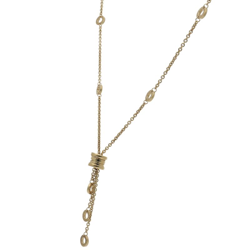 Bvlgari Bee Zero One Element Necklace Cl853822 18k Yellow Gold Ladies