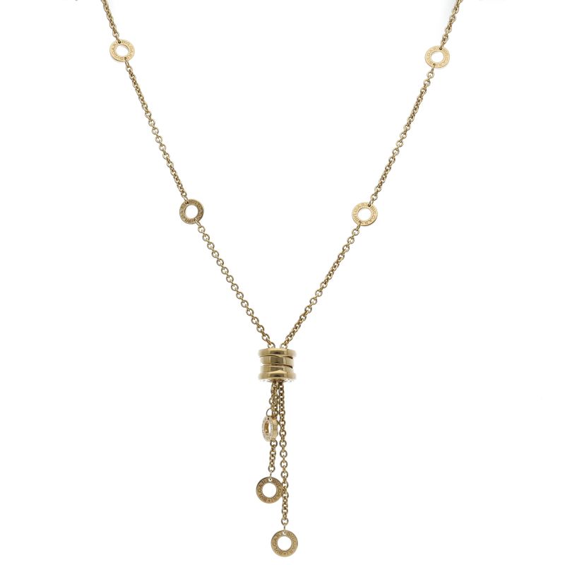 Bvlgari Bee Zero One Element Necklace Cl853822 18k Yellow Gold Ladies