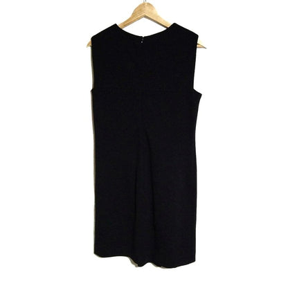 Fendi Dress Size 42 M Beautiful Women's - Black Sleeveless/knee Length