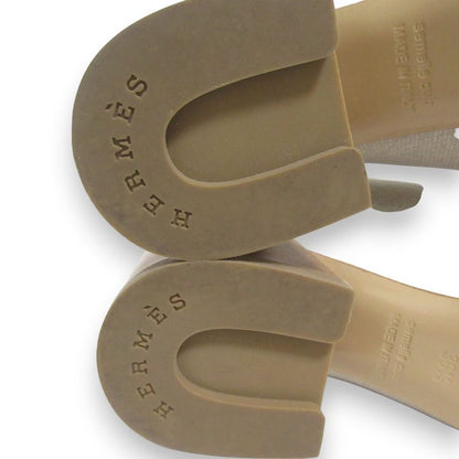 Hermes Volvere 60 Click Se Nue Motif Knit Short Boots 36.5 Approx 23.5cm