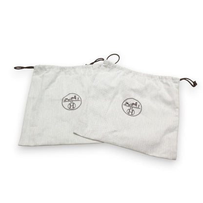 Hermes Volvere 60 Click Se Nue Motif Knit Short Boots 36.5 Approx 23.5cm