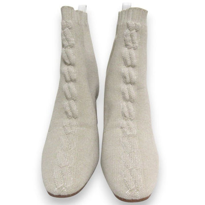 Hermes Volvere 60 Click Se Nue Motif Knit Short Boots 36.5 Approx 23.5cm
