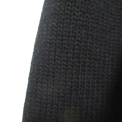 23AW Prada Wool Cashmere 3D Logo Crew Neck Long Sleeve Pullover Knit Sweater