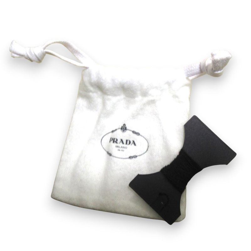 23AW Prada Wool Cashmere 3D Logo Crew Neck Long Sleeve Pullover Knit Sweater