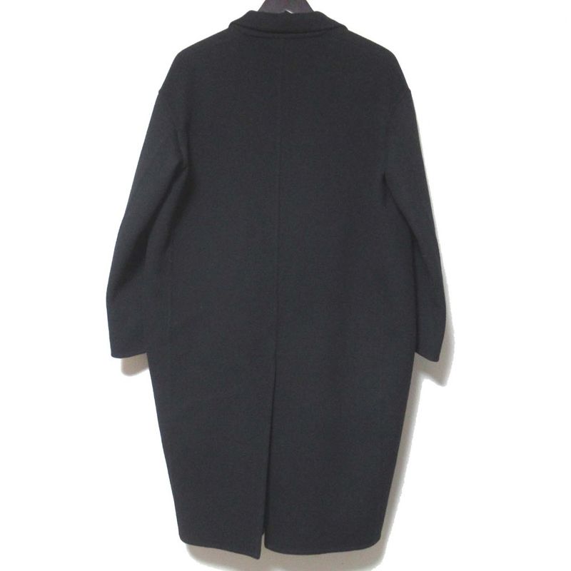Good Celine Phoebe Period Wool Open Front Egg Crombie Coat 36 Size 155/84a