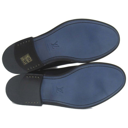 Unused Louis Vuitton LV Buckle Leather Side Gore Short Boots Size 6.5 Equivalent