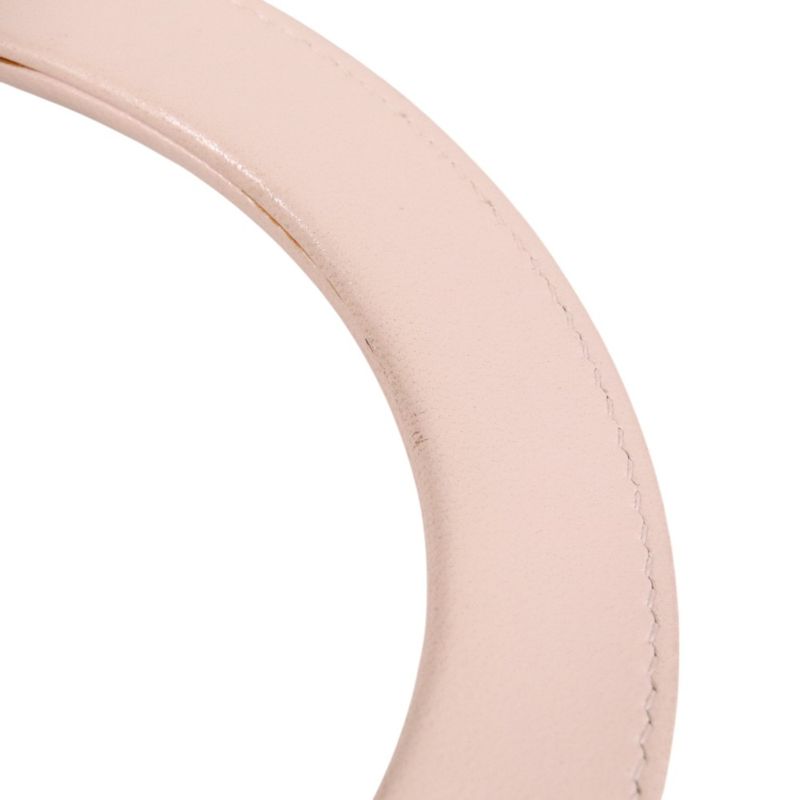 Christian DIOR Lady Dior Cannage 2way Handbag Shoulder Bag Cal44550 Pink Ladies