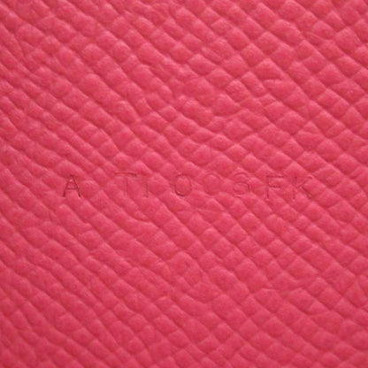 Hermes Vaux Epson Constance Long Wallet Long Wallet Engraved A Rose Azalee