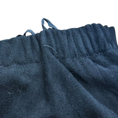 20b Chanel Lambskin Suede Coco Mark Skinny Pants P64980 36 Black Ladies Used