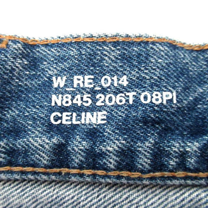 Celine Wesley Low Rise Jeans Cut Off Denim Pants W_re_014 N845 206t 08pi W26
