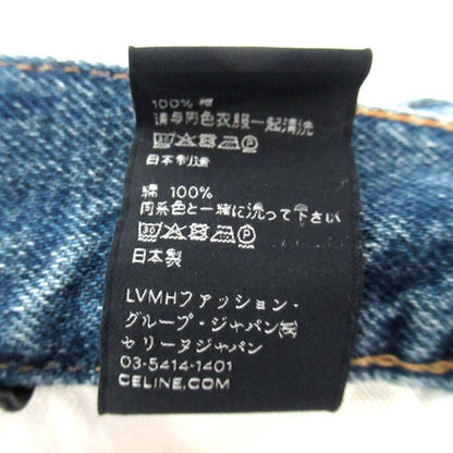 Celine Wesley Low Rise Jeans Cut Off Denim Pants W_re_014 N845 206t 08pi W26