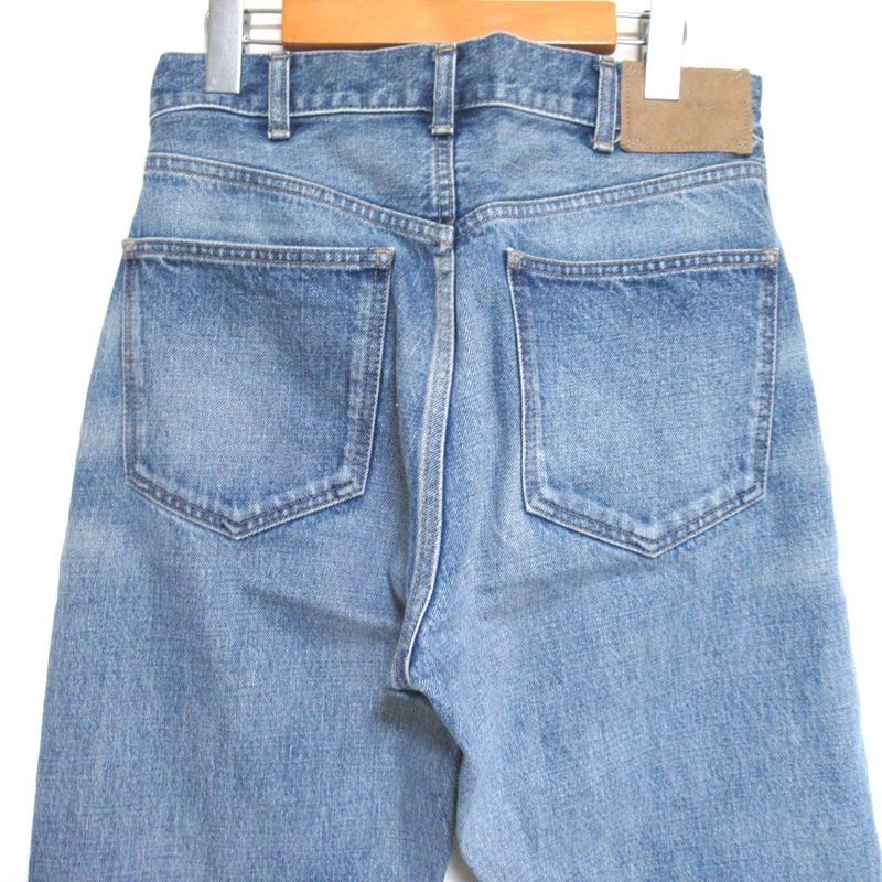 Celine Wesley Low Rise Jeans Cut Off Denim Pants W_re_014 N845 206t 08pi W26