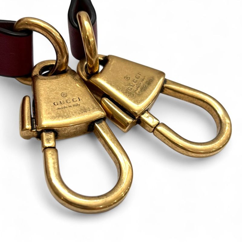 Gucci Diana Small Bamboo Handle Leather 2way Tote Bag Shoulder Bag 660195 Red