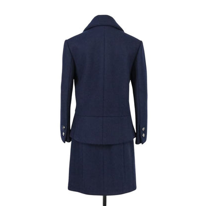 Chanel Coco Mark Button Double Jacket Skirt Setup P59157/p59069 Upper 34 Lower