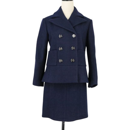 Chanel Coco Mark Button Double Jacket Skirt Setup P59157/p59069 Upper 34 Lower