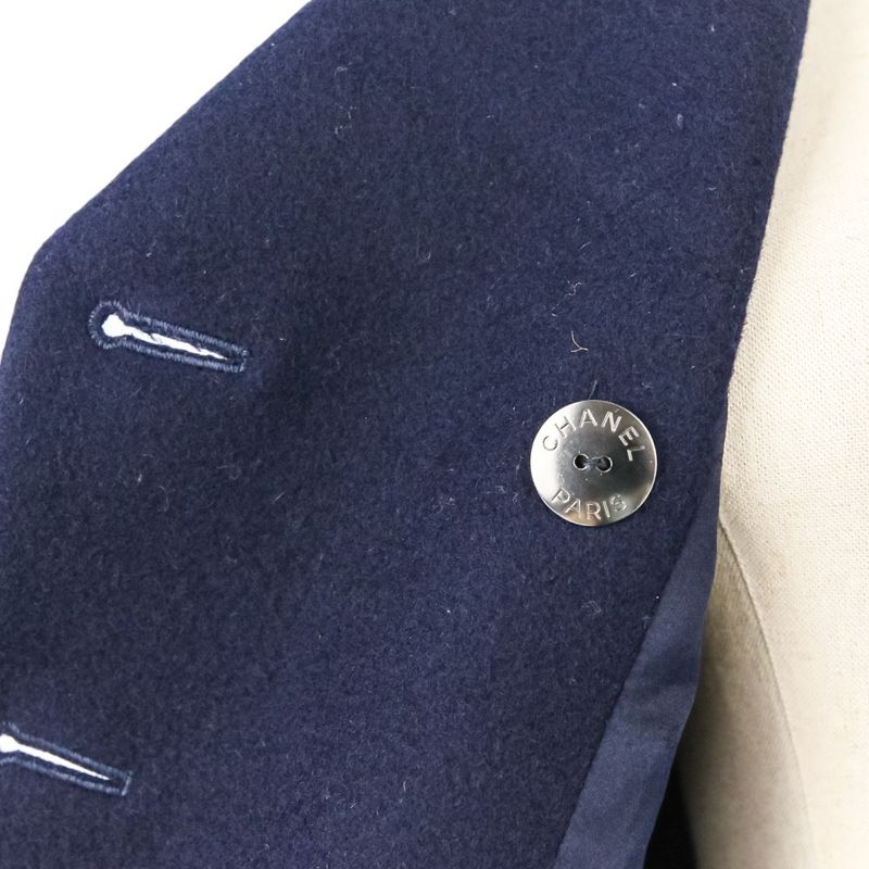 Chanel Coco Mark Button Double Jacket Skirt Setup P59157/p59069 Upper 34 Lower