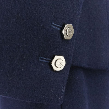 Chanel Coco Mark Button Double Jacket Skirt Setup P59157/p59069 Upper 34 Lower