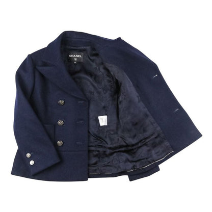 Chanel Coco Mark Button Double Jacket Skirt Setup P59157/p59069 Upper 34 Lower