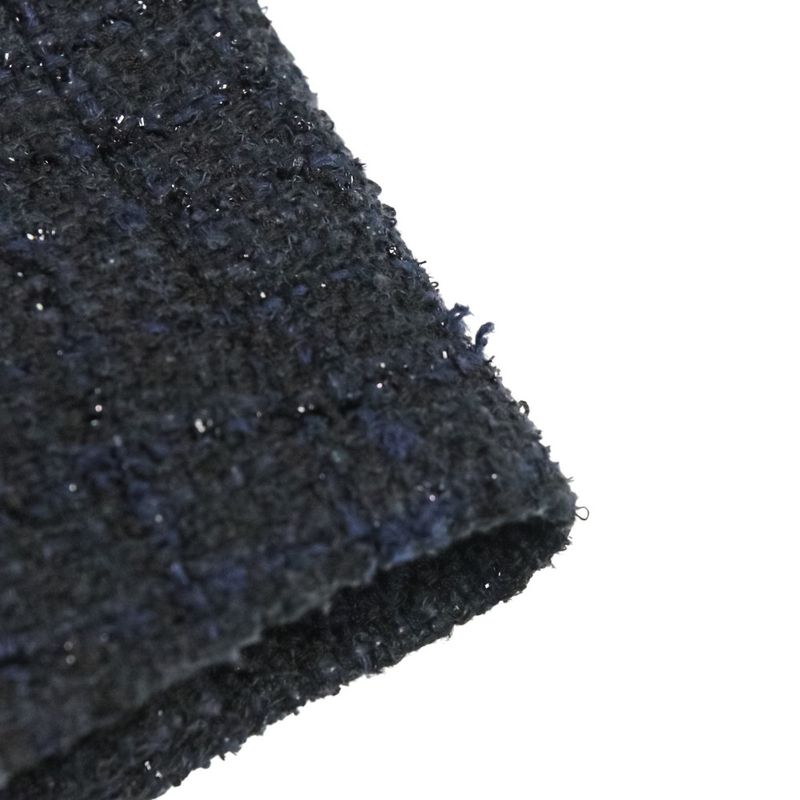 20ss Chanel Look Published Coco Mark Tweed Double Breasted Jacket Dress P64017