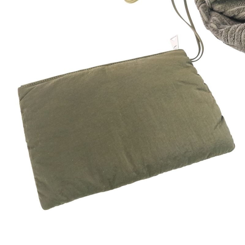 Bottega Veneta Canvas Mix Jacquard Travel Bag Boston Bag 709442 Green Men