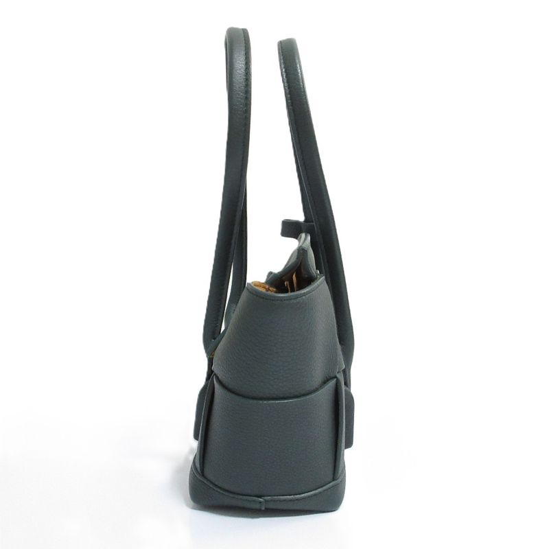 Good Bottega Veneta Mini the Arco 2way Handbag Shoulder Bag 600606 Green Ladies