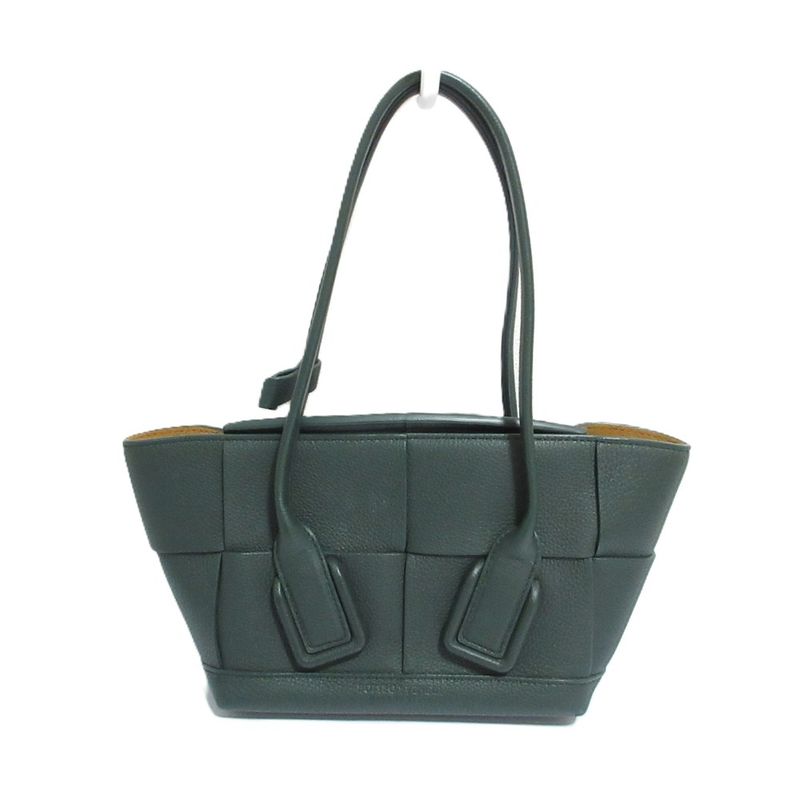 Good Bottega Veneta Mini the Arco 2way Handbag Shoulder Bag 600606 Green Ladies